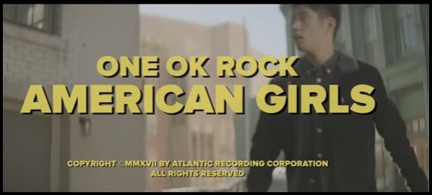 ONE OK ROCK american girlsのMV意味！TakaがストーリーPVに初出演？2